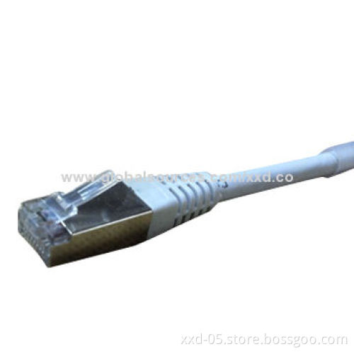 High-quality RJ45 FTP Cat6 Patch Cable with PVC or LSZH Jacket
